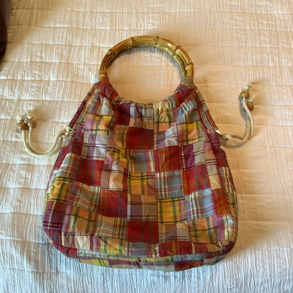 J Crew Patchwork Handbag